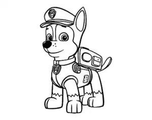 Desenho patrulha Canina colorir imprimir