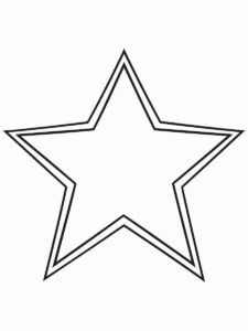 Desenho de Estrelas Desenho Colorir Imprimir 101