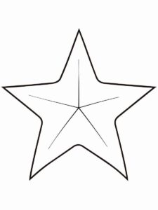 Desenho de Estrelas Desenho Colorir Imprimir 108