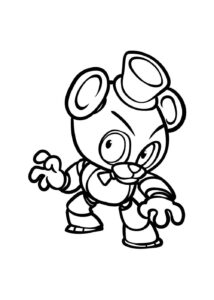 Desenho de FNAF Desenho Colorir Imprimir 03