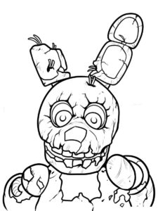 Desenho de FNAF Desenho Colorir Imprimir 10