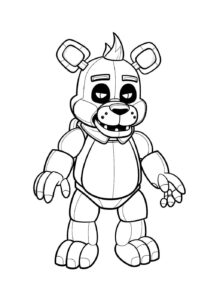 Desenho de FNAF Desenho Colorir Imprimir 19