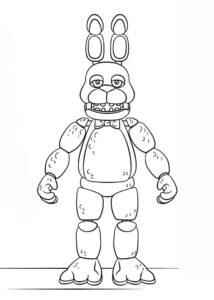 Desenho de FNAF Desenho Colorir Imprimir 28