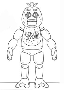Desenho de FNAF Desenho Colorir Imprimir 29