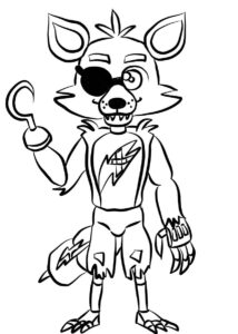 Desenho de FNAF Desenho Colorir Imprimir 32