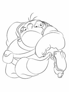Desenho de Lilo Stitch Desenho Colorir Imprimir 08