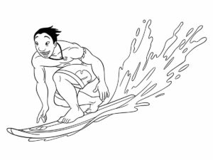 Desenho de Lilo Stitch Desenho Colorir Imprimir 11