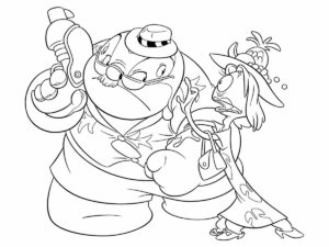 Desenho de Lilo Stitch Desenho Colorir Imprimir 17