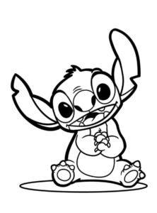 Desenho de Lilo Stitch Desenho Colorir Imprimir 20
