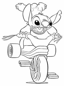 Desenho de Lilo Stitch Desenho Colorir Imprimir 42
