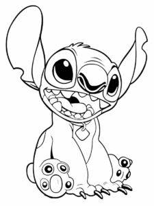 Desenho de Lilo Stitch Desenho Colorir Imprimir 54