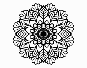 Desenho de Mandala Da Primavera