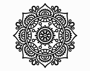 Desenho de Mandala Para Relaxar