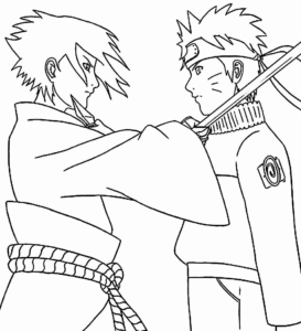 Desenho de Naruto Desenho Colorir Imprimir 03