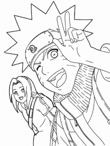 Desenho de Naruto Desenho Colorir Imprimir 04