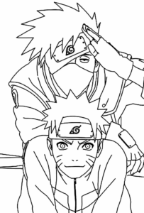 Desenho de Naruto Desenho Colorir Imprimir 08