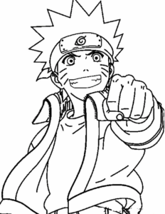 Desenho de Naruto Desenho Colorir Imprimir 10
