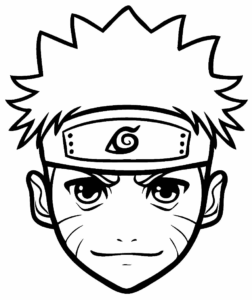 Desenho de Naruto Desenho Colorir Imprimir 15