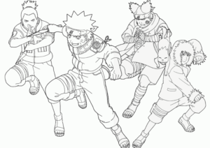 Desenho de Naruto Desenho Colorir Imprimir 19