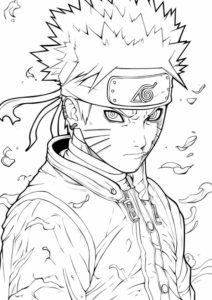 Desenho de Naruto Desenho Colorir Imprimir 20