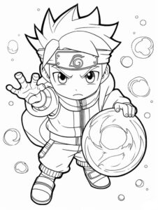 Desenho de Naruto Desenho Colorir Imprimir 24