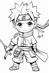 Desenho de Naruto Desenho Colorir Imprimir 30
