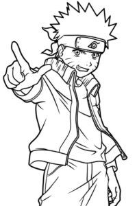 Desenho de Naruto Desenho Colorir Imprimir 31