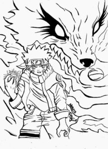 Desenho de Naruto Desenho Colorir Imprimir 32