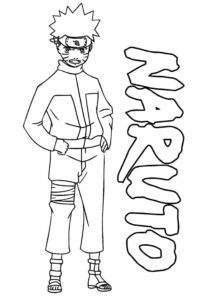 Desenho de Naruto Desenho Colorir Imprimir 33