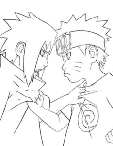 Desenho de Naruto Desenho Colorir Imprimir 34