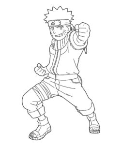 Desenho de Naruto Desenho Colorir Imprimir 36