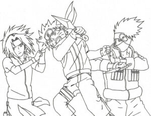 Desenho de Naruto Desenho Colorir Imprimir 39