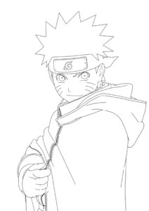 Desenho de Naruto Desenho Colorir Imprimir 40