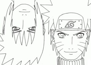 Desenho de Naruto Desenho Colorir Imprimir 41