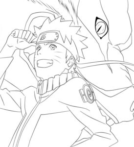 Desenho de Naruto Desenho Colorir Imprimir 46