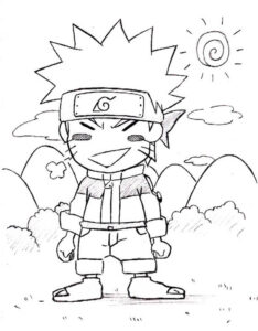 Desenho de Naruto Desenho Colorir Imprimir 47