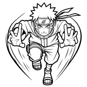 Desenho de Naruto Desenho Colorir Imprimir 49