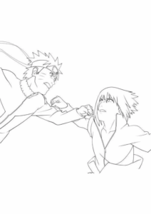 Desenho de Naruto Desenho Colorir Imprimir 50