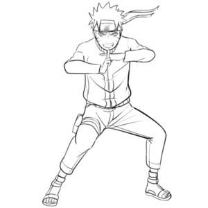 Desenho de Naruto Desenho Colorir Imprimir 51