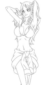 Desenho de One Piece Desenho Colorir Imprimir 01