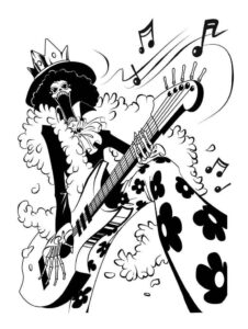 Desenho de One Piece Desenho Colorir Imprimir 19