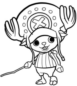 Desenho de One Piece Desenho Colorir Imprimir 32