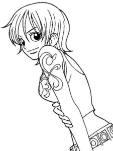 Desenho de One Piece Desenho Colorir Imprimir 35