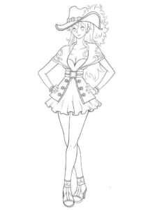 Desenho de One Piece Desenho Colorir Imprimir 36