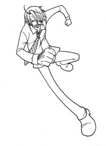 Desenho de One Piece Desenho Colorir Imprimir 40