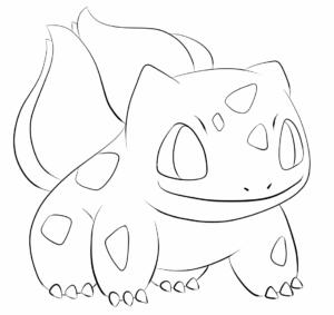 Desenho de Pokemon Desenho Colorir Imprimir 01