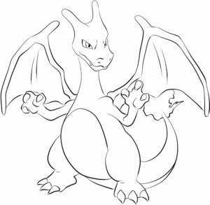 Desenho de Pokemon Desenho Colorir Imprimir 05