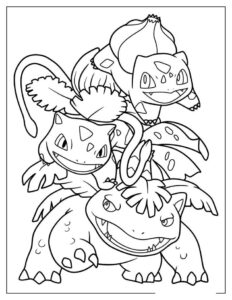Desenho de Pokemon Desenho Colorir Imprimir 06