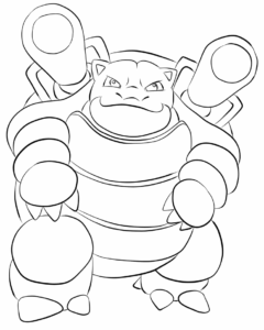 Desenho de Pokemon Desenho Colorir Imprimir 08