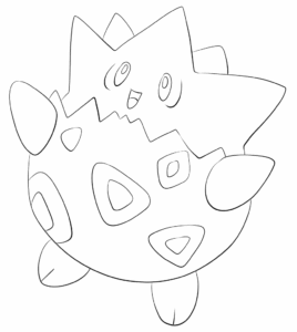 Desenho de Pokemon Desenho Colorir Imprimir 32
